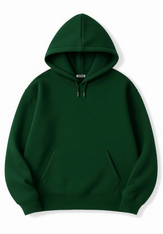 %100 Pamuk 3 İplik 320 Gr Oversize Unisex Hoodie