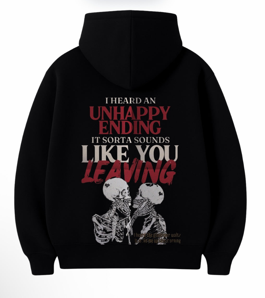 %100 Pamuk 3 İplik 320 Gr Oversize Unisex DTF Baskılı Hoodie