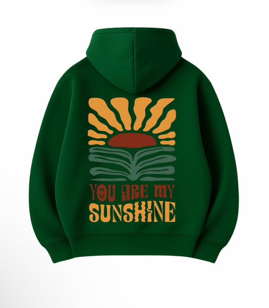 3 İplik 320 Gr %100 Pamuk Oversize Unisex DTF Baskılı Hoodie