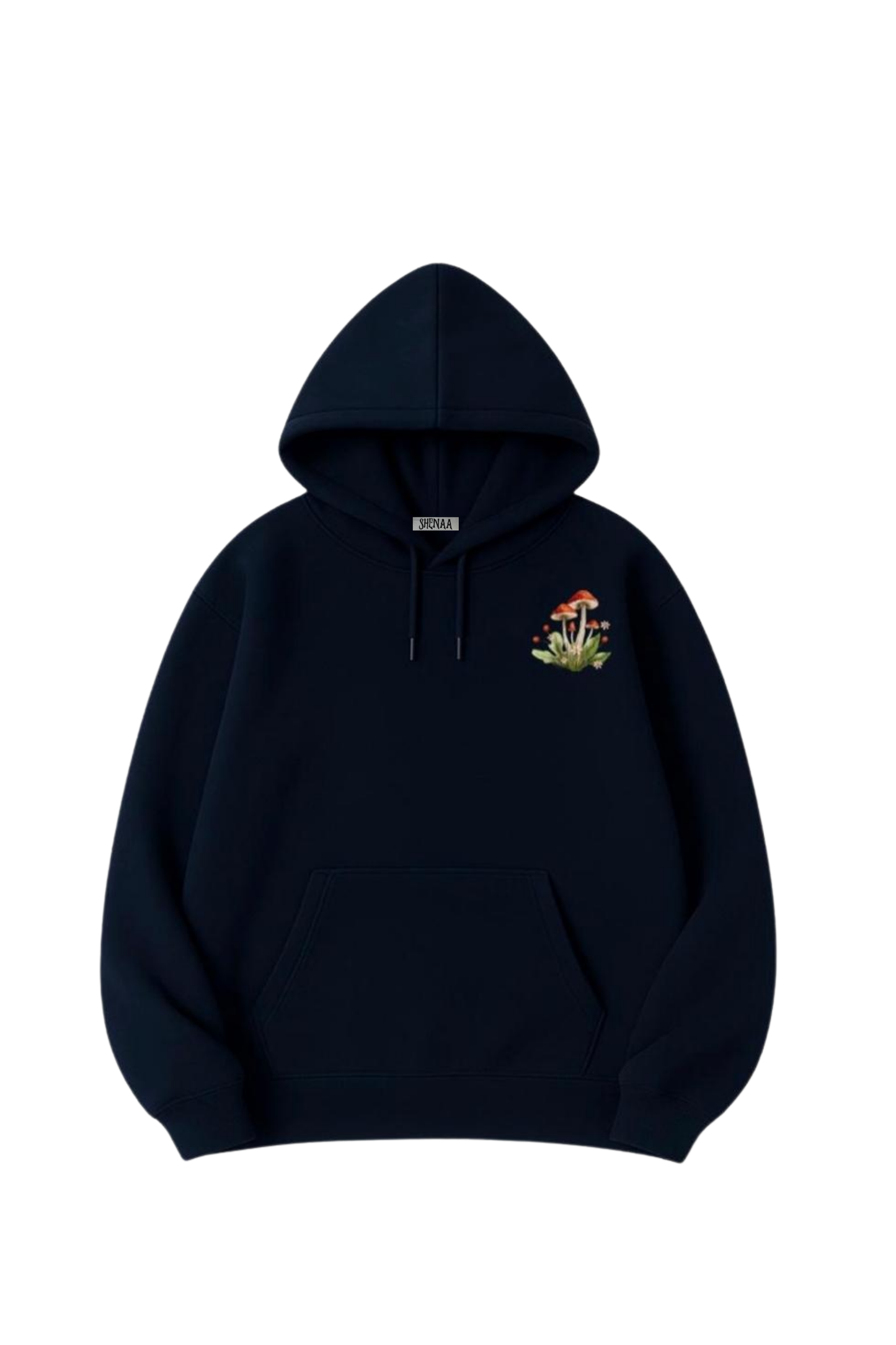 %100 Pamuk 3 İplik 320 Gr Oversize Unisex DTF Baskılı Hoodie